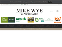 Tablet Screenshot of mikewye.co.uk